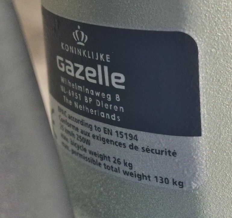 Used Gazelle Avignon C380 HMB Avignon C380 HMB 2023 Urban, Hellgrau — image 8 of 8