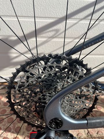 Gebrauchtes KTM Myroon SRAM X01 Eagle 2022 Mountainbike, Hellgrau — Bild 7 von 14