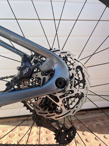 Gebrauchtes KTM Myroon SRAM X01 Eagle 2022 Mountainbike, Hellgrau — Bild 9 von 14
