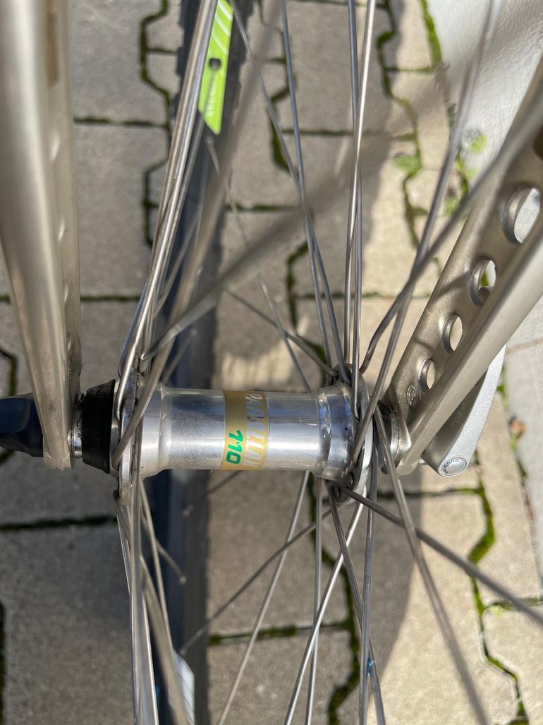 Used Colnago Colnago Custom Shimano Deore XT 1997 Mountainbike, Light Gray — image 10 of 18