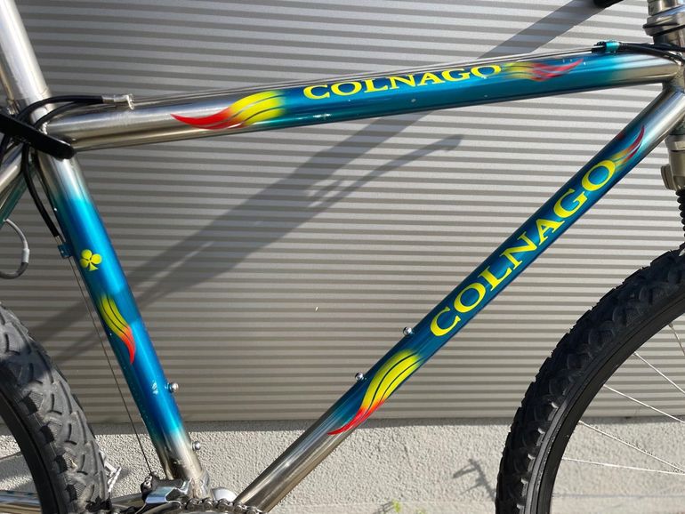 Used Colnago Colnago Custom Shimano Deore XT 1997 Mountainbike, Light Gray — image 3 of 18
