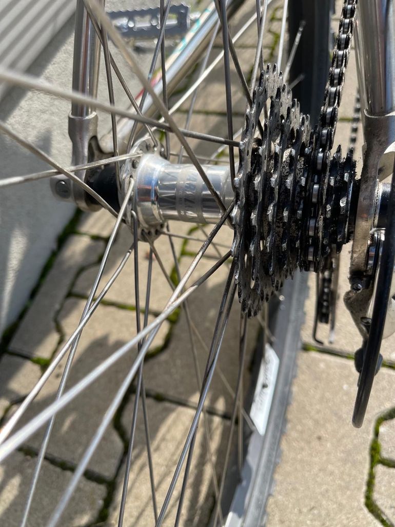 Used Colnago Colnago Custom Shimano Deore XT 1997 Mountainbike, Light Gray — image 9 of 18