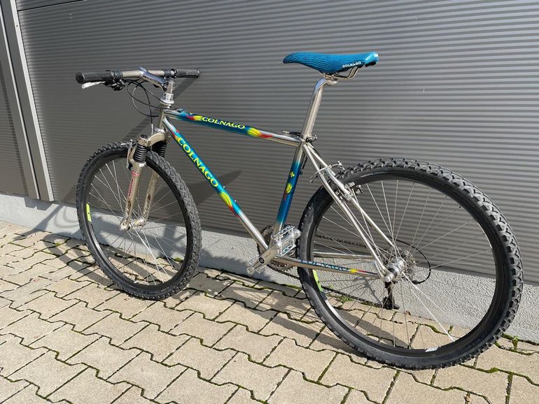 Used Colnago Colnago Custom Shimano Deore XT 1997 Mountainbike, Light Gray — image 2 of 18
