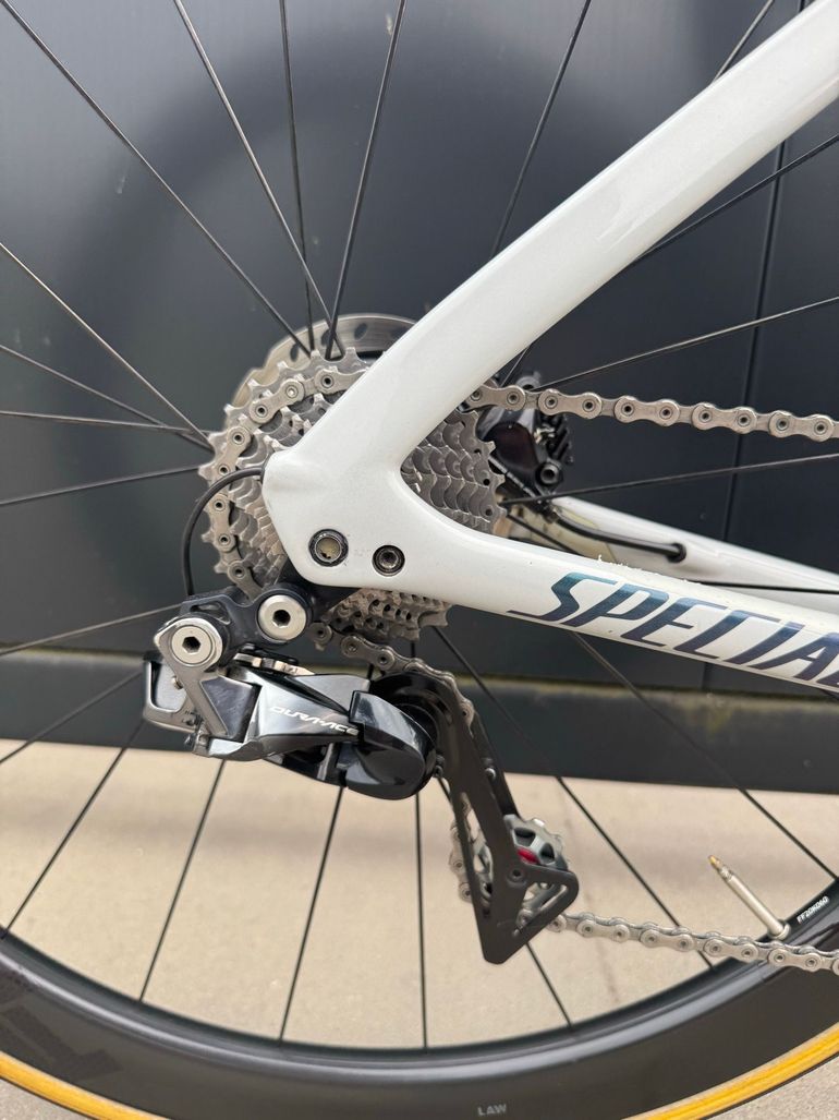 Used Specialized S-Works Venge Disc - SRAM Red eTap AXS 2020 2020 Road & Gravel, White — image 8 of 11