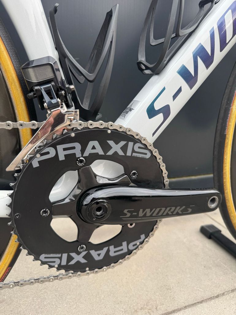 Used Specialized S-Works Venge Disc - SRAM Red eTap AXS 2020 2020 Road & Gravel, White — image 9 of 11