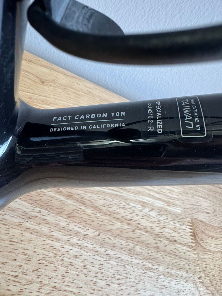 Used Specialized Tarmac SL8 Frameset - FACT 10r Carbon 2024 Frameset 2024 Road & Gravel, Black — image 5 of 15