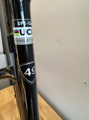 Used Specialized Tarmac SL8 Frameset - FACT 10r Carbon 2024 Frameset 2024 Road & Gravel, Black — image 5 of 16