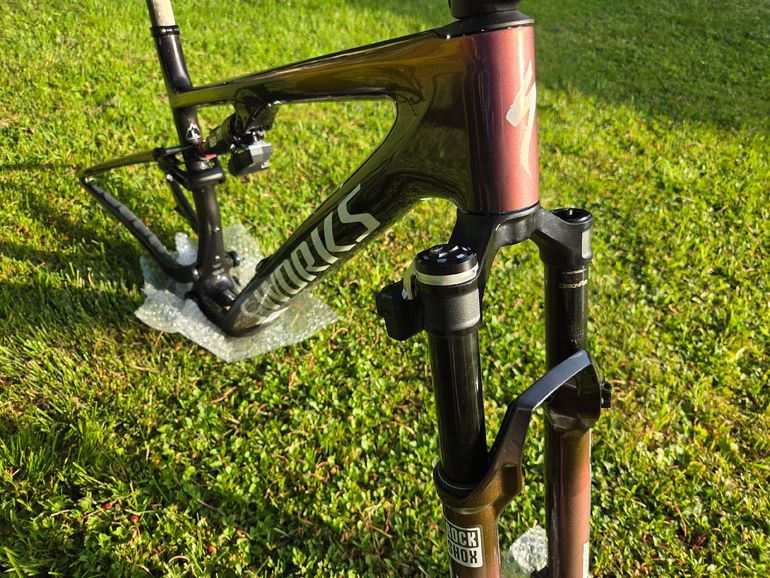 Used Specialized S-Works Epic 8 - SRAM XX SL AXS, RockShox Ultimate Flight Attendant 2024 Frameset 2024 Mountainbike, Schwarz, 29 — image 6 of 11