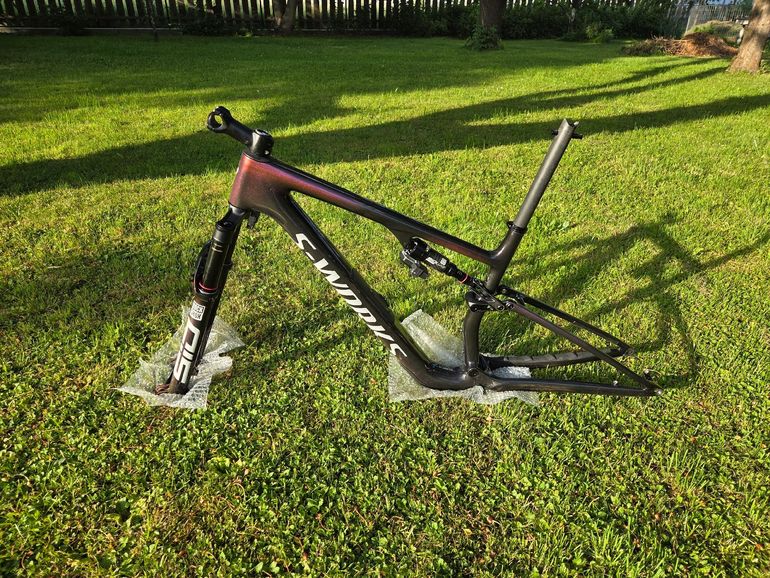 Used Specialized S-Works Epic 8 - SRAM XX SL AXS, RockShox Ultimate Flight Attendant 2024 Frameset 2024 Mountainbike, Schwarz, 29 — image 2 of 11