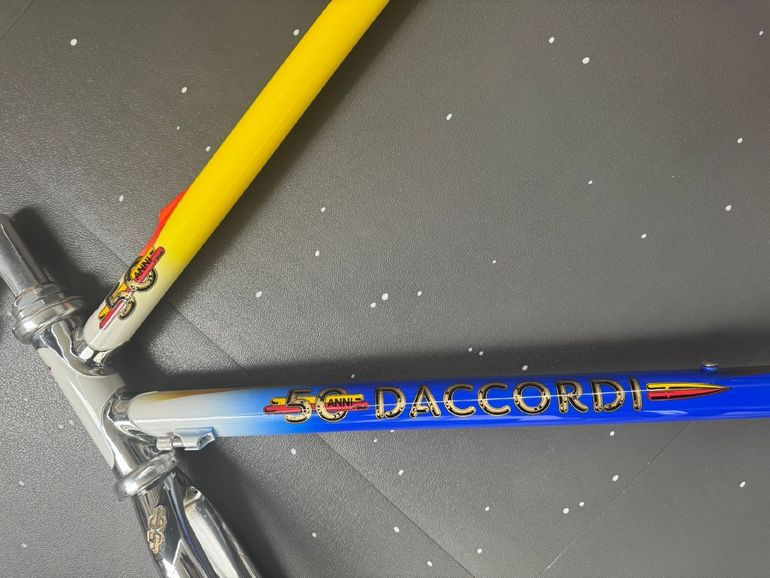 Used Daccordi Daccordi Custom Frameset 2000 Road & Gravel, Weiß — image 5 of 11