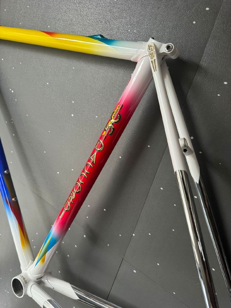 Used Daccordi Daccordi Custom Frameset 2000 Road & Gravel, Weiß — image 8 of 11