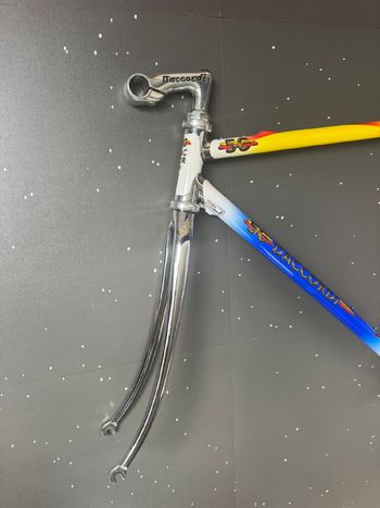 Used Daccordi Daccordi Custom Frameset 2000 Road & Gravel, Weiß — image 6 of 11