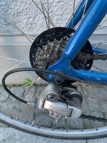 Used peugo Alu Chrono 1000 1995 Road & Gravel, Blue — image 8 of 9