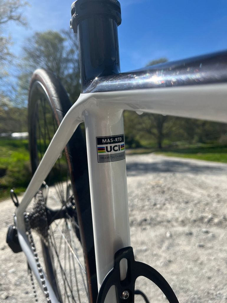 Used Massi Massi Custom Shimano 105 2023 Road & Gravel, White — image 7 of 8