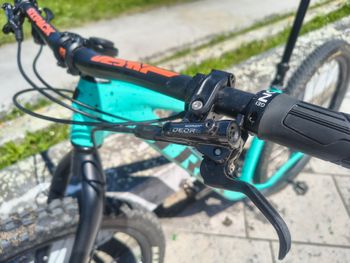 Used Trek Roscoe 7 2023 2023 Mountainbike, Blue, 27.5, 29 — image 6 of 23