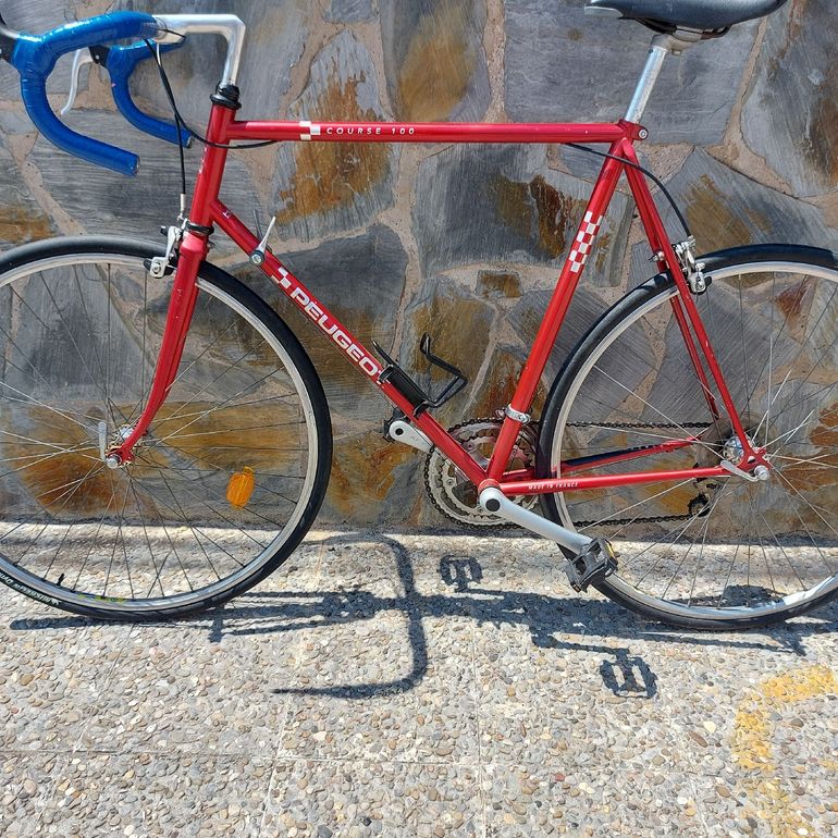 Used Peugeot Peugeot Custom Shimano Exage 1990 Road & Gravel, Red — image 7 of 11