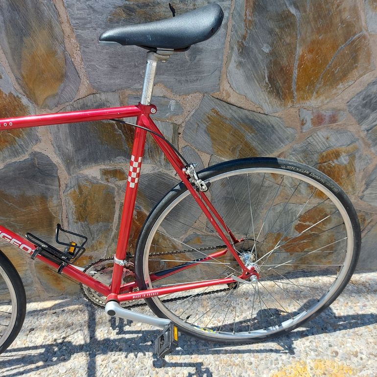 Used Peugeot Peugeot Custom Shimano Exage 1990 Road & Gravel, Red — image 10 of 11