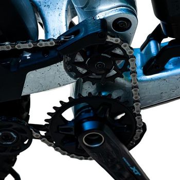 Used Trek Trek Slash 9.8 XT Gen 6 2024 Mountainbike, Light Gray — image 39 of 44