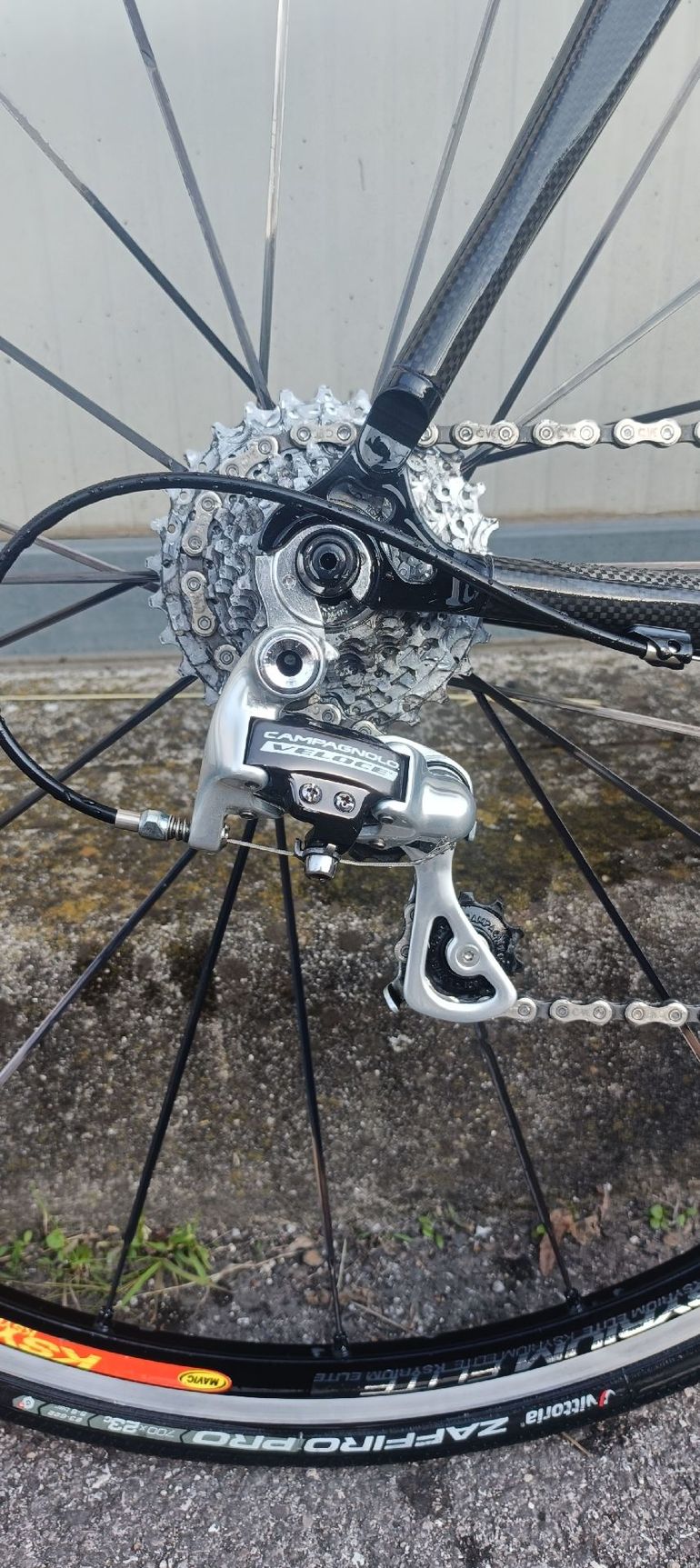 Used SCAPIN SCAPIN Custom Campagnolo Veloce 2007 Road & Gravel, White — image 3 of 6