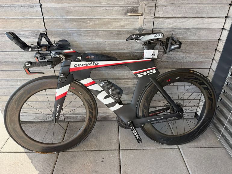 Used Cervélo P5 Shimano Dura Ace Di2 2017 Road & Gravel, Black — image 2 of 5