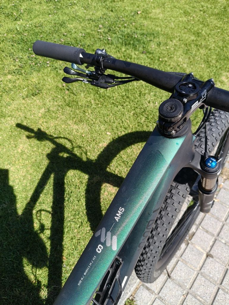 Used CUBE AMS ZERO99 C:68X, SLX 29 2026 Frameset 2026 Mountainbike, Green, 29 — image 3 of 11