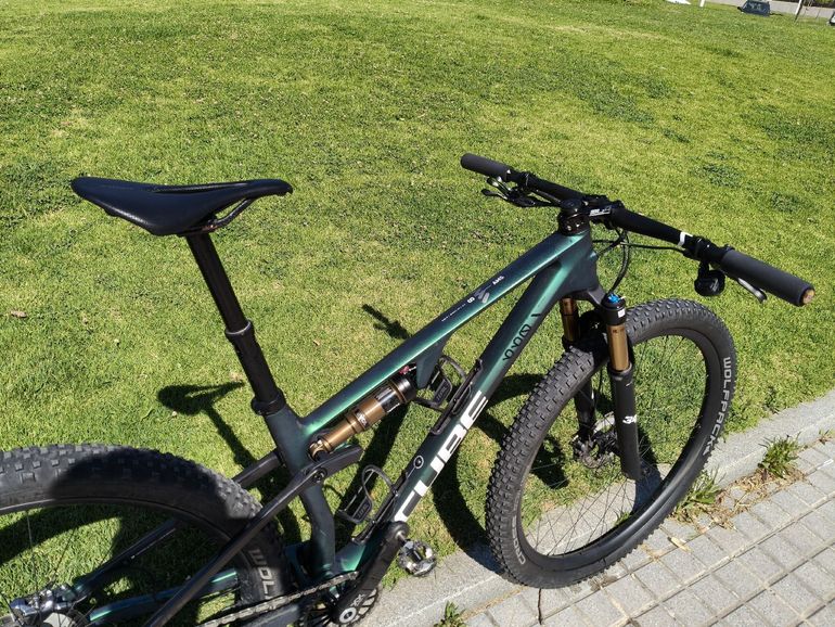 Used CUBE AMS ZERO99 C:68X, SLX 29 2026 Frameset 2026 Mountainbike, Green, 29 — image 2 of 11