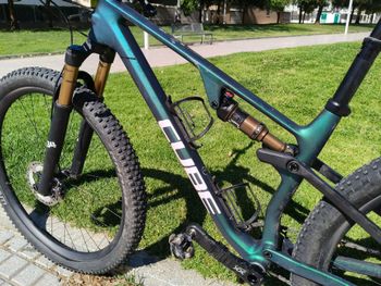 Used CUBE AMS ZERO99 C:68X, SLX 29 2026 Frameset 2026 Mountainbike, Green, 29 — image 10 of 11