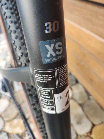 Used Scott Speedster Gravel 30 2023 2023 Road & Gravel, Black — image 5 of 11