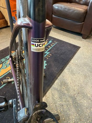 Used Look 795 Shimano Dura Ace Di2 2023 Road & Gravel, Purple — image 10 of 30