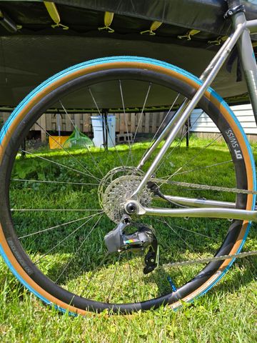 Used All-City Cosmic Stallion SRAM Force eTap AXS 2022 Road & Gravel, Light Gray — image 5 of 7
