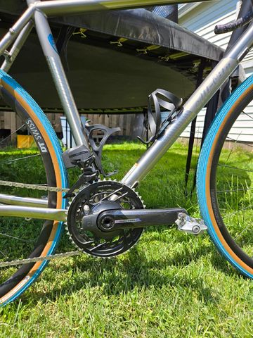 Used All-City Cosmic Stallion SRAM Force eTap AXS 2022 Road & Gravel, Light Gray — image 2 of 7
