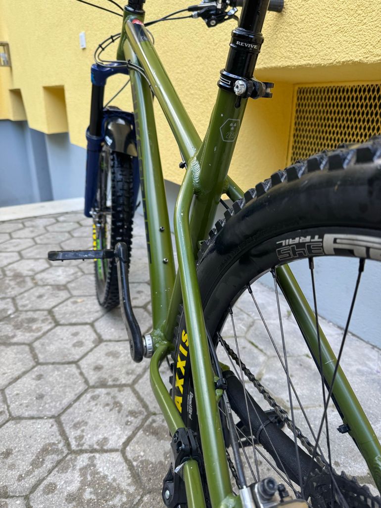 Used Nukeproof Nukeproof Custom SRAM Apex 2022 Mountainbike, Green — image 8 of 10