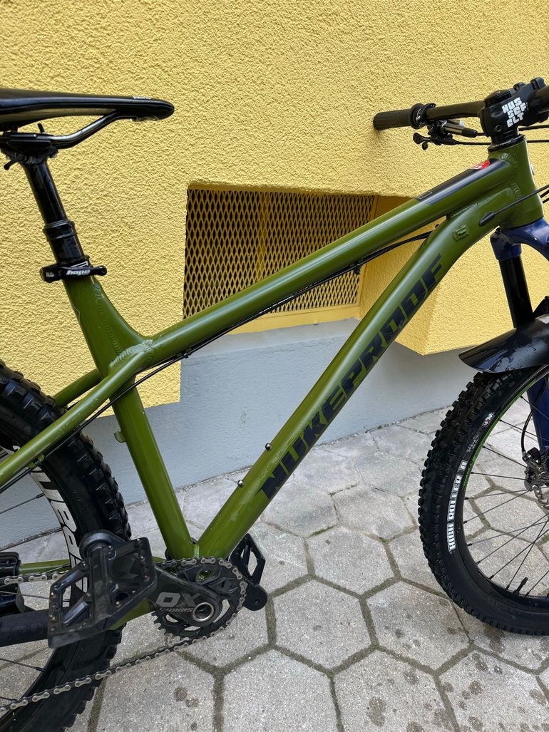 Used Nukeproof Nukeproof Custom SRAM Apex 2022 Mountainbike, Green — image 7 of 10
