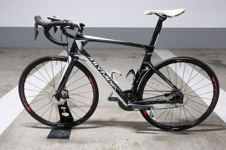 Used Olympia Olympia Custom Shimano Ultegra Di2 2015 Road & Gravel, Black — image 2 of 23