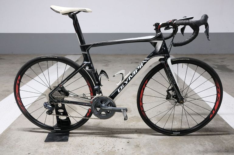 Used Olympia Olympia Custom Shimano Ultegra Di2 2015 Road & Gravel, Black — image 1 of 23