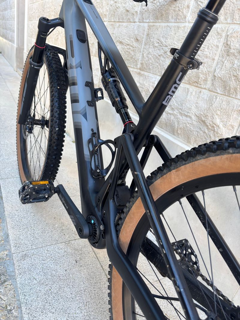 Used BMC Fourstroke AMP LT THREE 2024 2024 Mountainbike, Light Gray, 29 — image 5 of 5