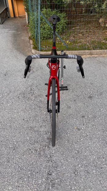 Used Officine Mattio OM1 SRAM Rival eTap AXS 2025 Road & Gravel, Red — image 9 of 10
