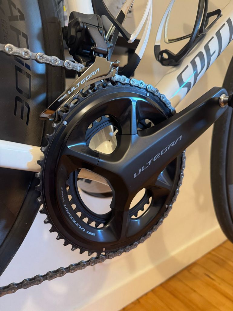 Used Specialized Tarmac SL8 Expert - Shimano Ultegra Di2 2025 2025 Road & Gravel, White — image 2 of 7