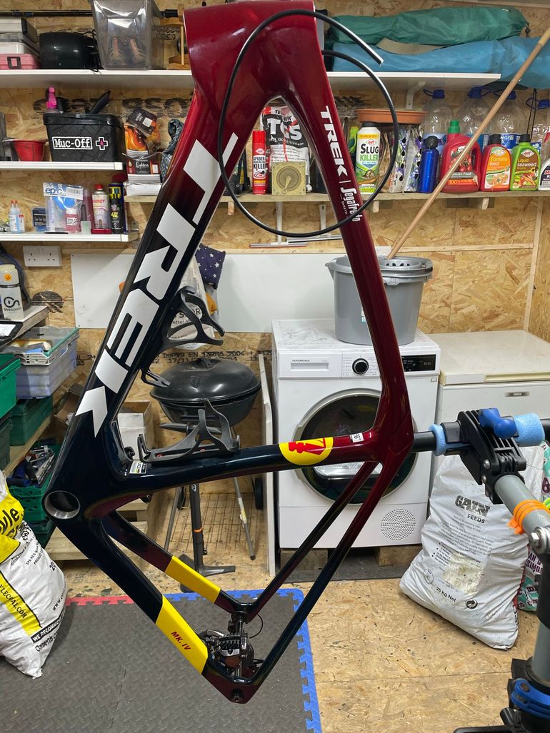 Used Trek Domane RSL Frameset Gen 4 2023 2023 Road & Gravel, Red — image 5 of 8