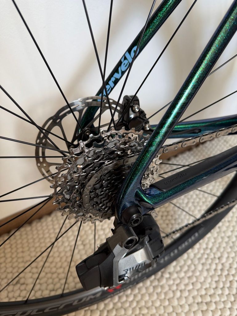 Used Cervélo Caledonia Rival AXS 2024 2024 Road & Gravel, Green — image 4 of 11