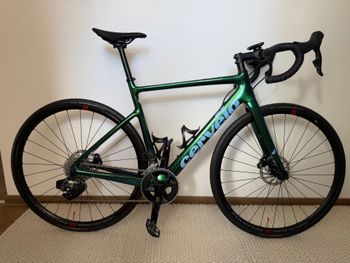 Used Cervélo Caledonia Rival AXS 2024 2024 Road & Gravel, Green — image 1 of 11