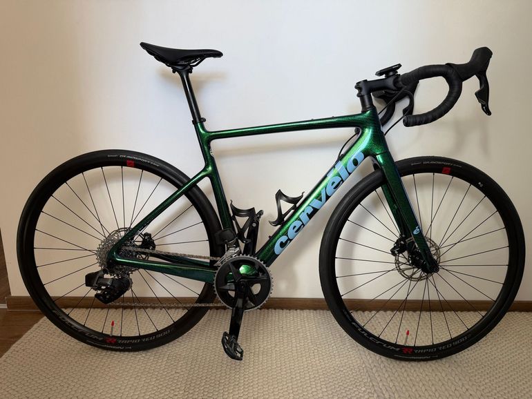 Used Cervélo Caledonia Rival AXS 2024 2024 Road & Gravel, Green — image 1 of 11