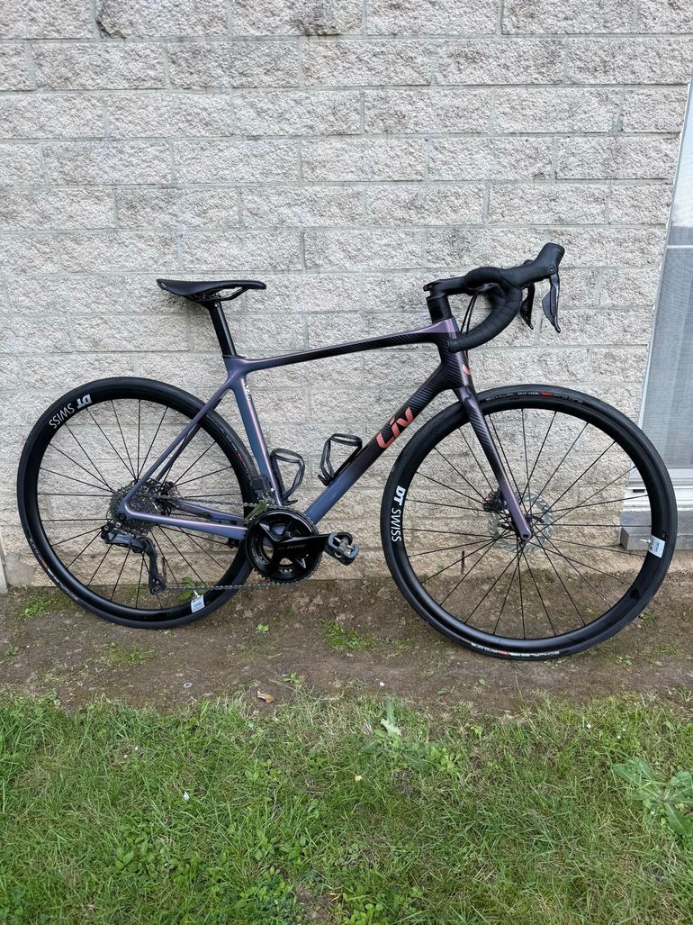 Used Liv Langma Advanced Pro Disc 1 2022 2022 Road & Gravel, Purple — image 1 of 9