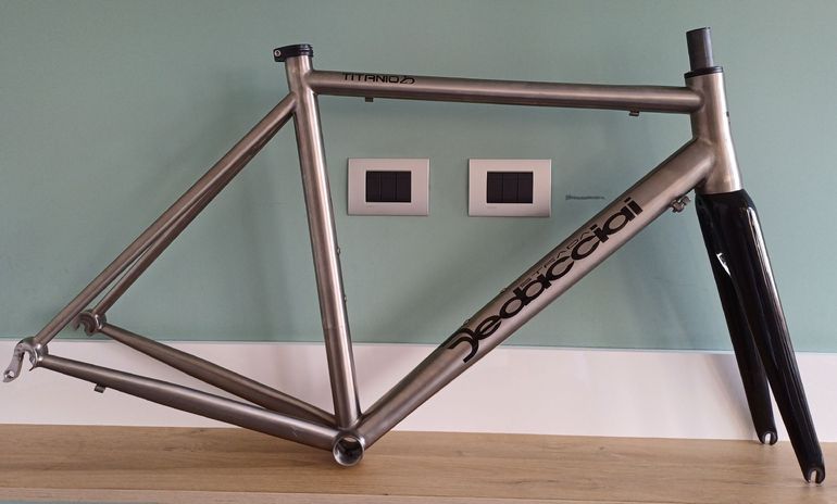 Used Dedacciai Dedacciai Custom Frameset 2021 Road & Gravel, Light Gray — image 1 of 22