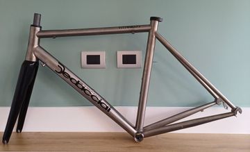 Used Dedacciai Custom Frameset 2021 Road & Gravel, Light Gray — image 8 of 22