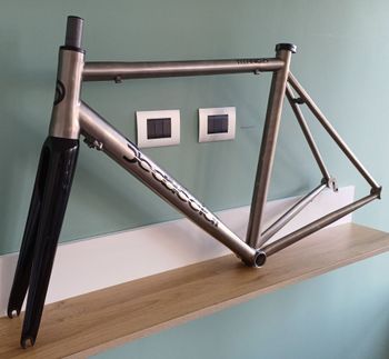 Used Dedacciai Dedacciai Custom Frameset 2021 Road & Gravel, Light Gray — image 9 of 22