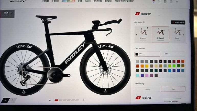 Used Ridley Triton Fast - Frameset 2025 Frameset 2025 Road & Gravel — image 4 of 4