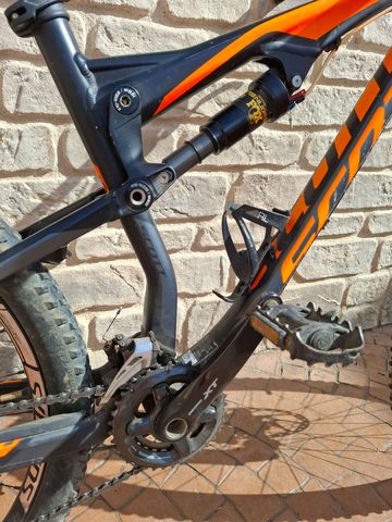 Used Scott Genius 740 2017 2017 Mountainbike, Orange, 27.5 — image 4 of 4