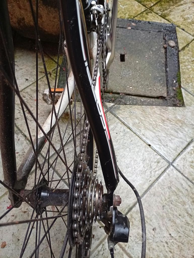 Used Coppi Telaio Coppi Da Corsa Carbonio Urban, Weiß — image 3 of 6