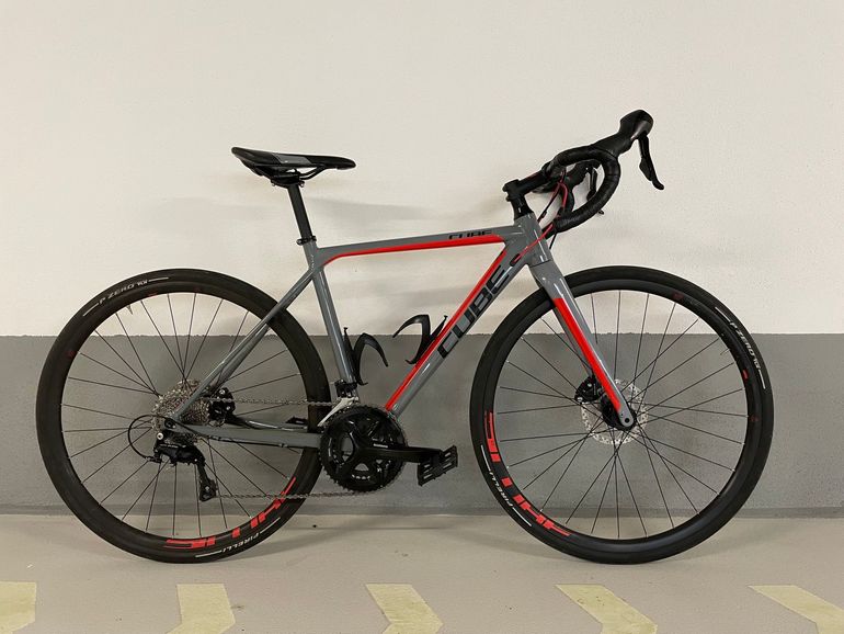 Used CUBE CROSS RACE Pro 2018 2018 Road & Gravel, Hellgrau — image 6 of 9